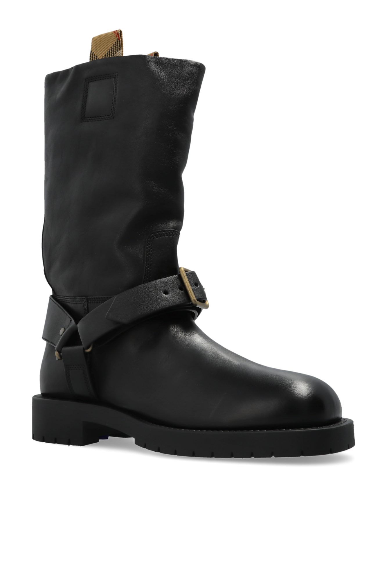 ミドルブーツ BURBERRY Women Boots 8077784 A1189 BLACK Women's Designer Boots | Burberry®️ Official